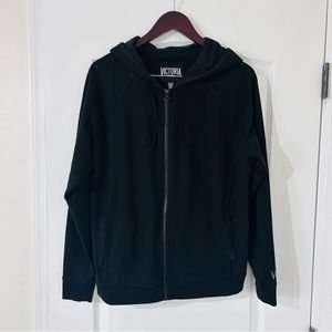 Victoria Secret Sport Women’s Zip Up‎ Jacket Black Size Medium